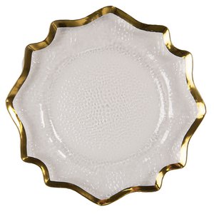 Underplate Ø 33 cm Transparent Plastic