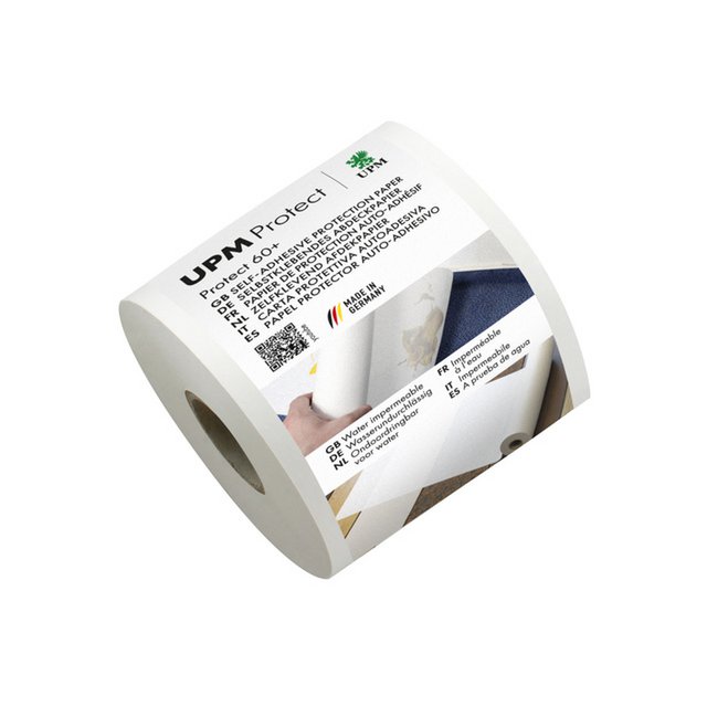 Afdekpapier UPM zelflevend P60+ Protect 7,5cmx50meter