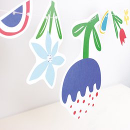 Knutselblad Flower Power
