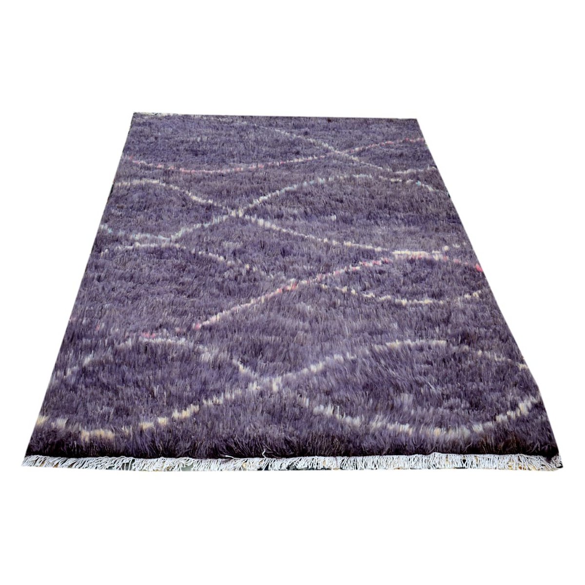 Moroccan Handknotted Soft Bedroom Rug
