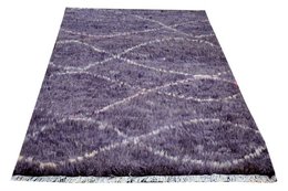Moroccan Handknotted Soft Bedroom Rug