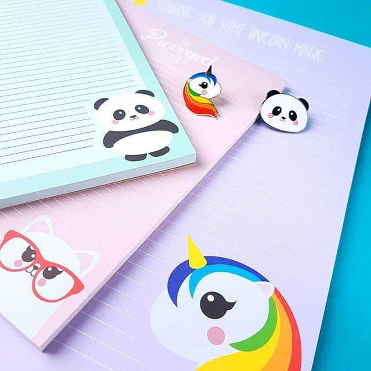 Pin Unicorn rainbow