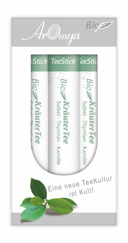 TeaBox Organic TeaStick Urtete Salvie (20x ren)