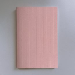 Risography Notebook - Grid Powdered Pink (13 x 19 cm)