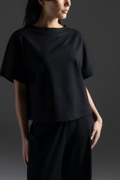 Lounge by Luin T-Shirt, Schwarz
