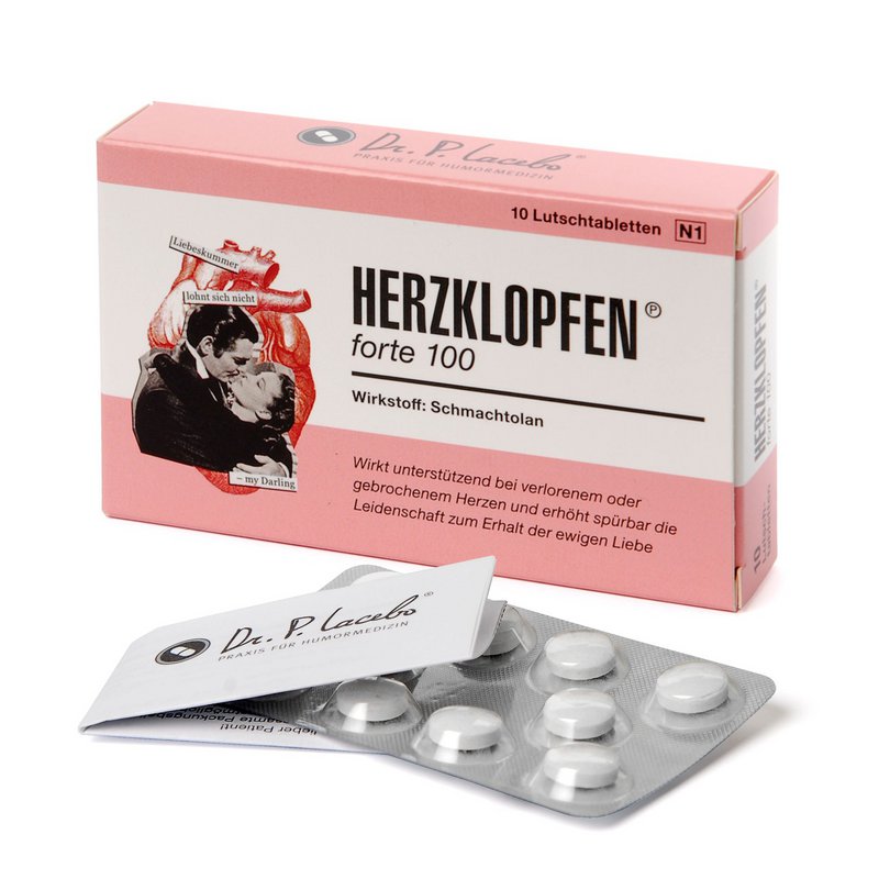 Hartkloppingen forte100 / Dr. P. Lacebo / leuke pillen