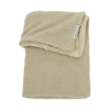 Blanket Mini Knots Teddy Sand