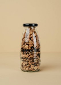 Premium Senegal Sun Mix Cashews & Erdnüsse FreundeFlascheAfrican Roast · Atlantik MeersalzInhalt: 140g