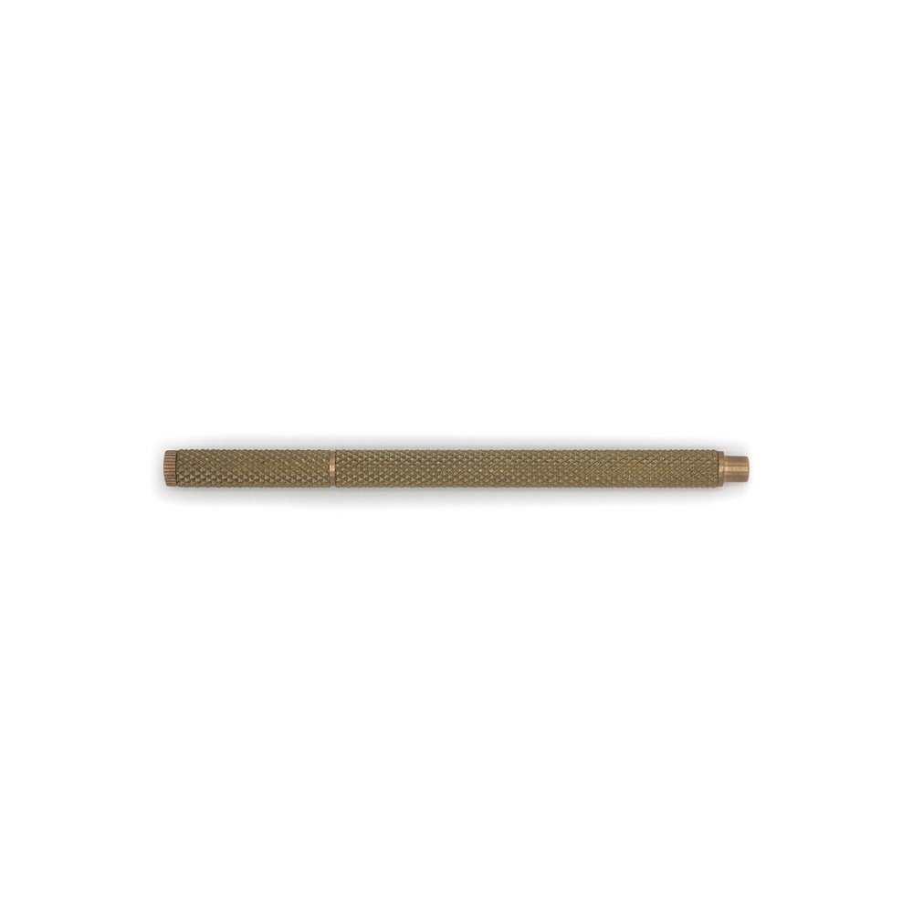 Brass Pen Knurled, Brut Homeware