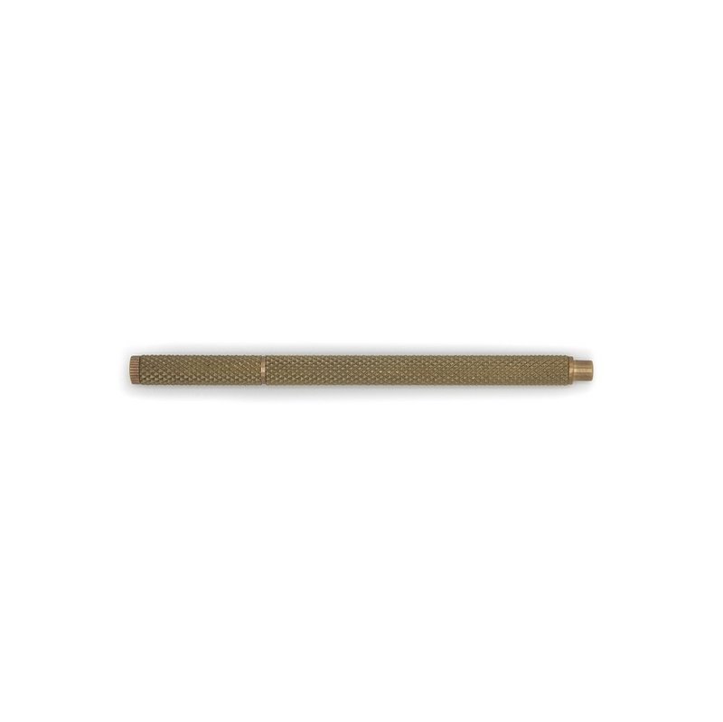 Brass Pen Knurled, Brut Homeware