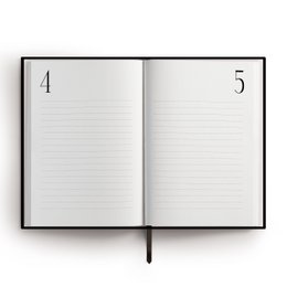 Notesbog / Dagbog 365 | A5 | Sort
