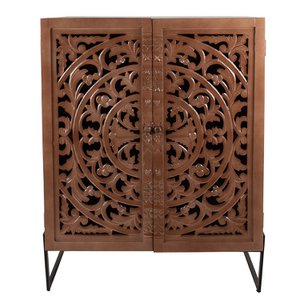 Wandschrank Braun 90x45x115 cm