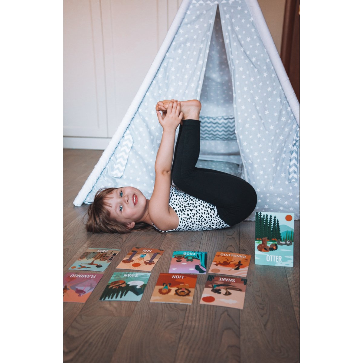 Yoga Cards for Kids - Christmas Gift
