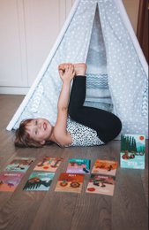 Yogakort til børn - julegave
