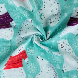 Fascia per orso polare blu