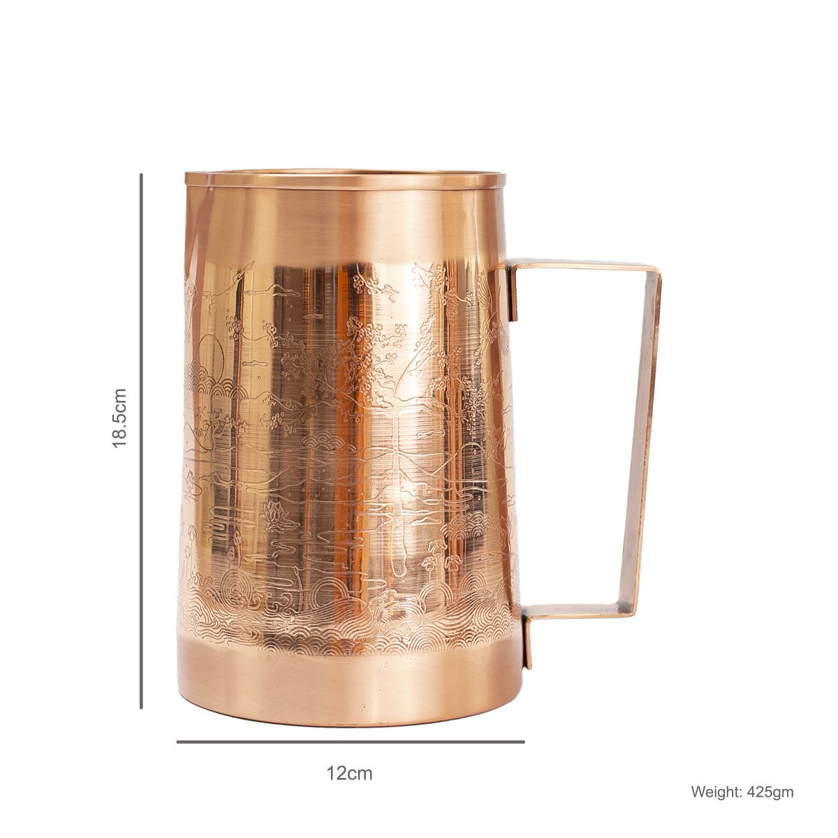 PARADISE COPPER JUG 1500 ML