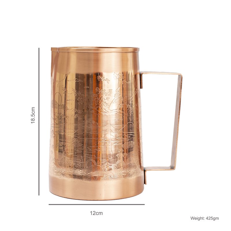 PARADISE COPPER JUG 1500 ML