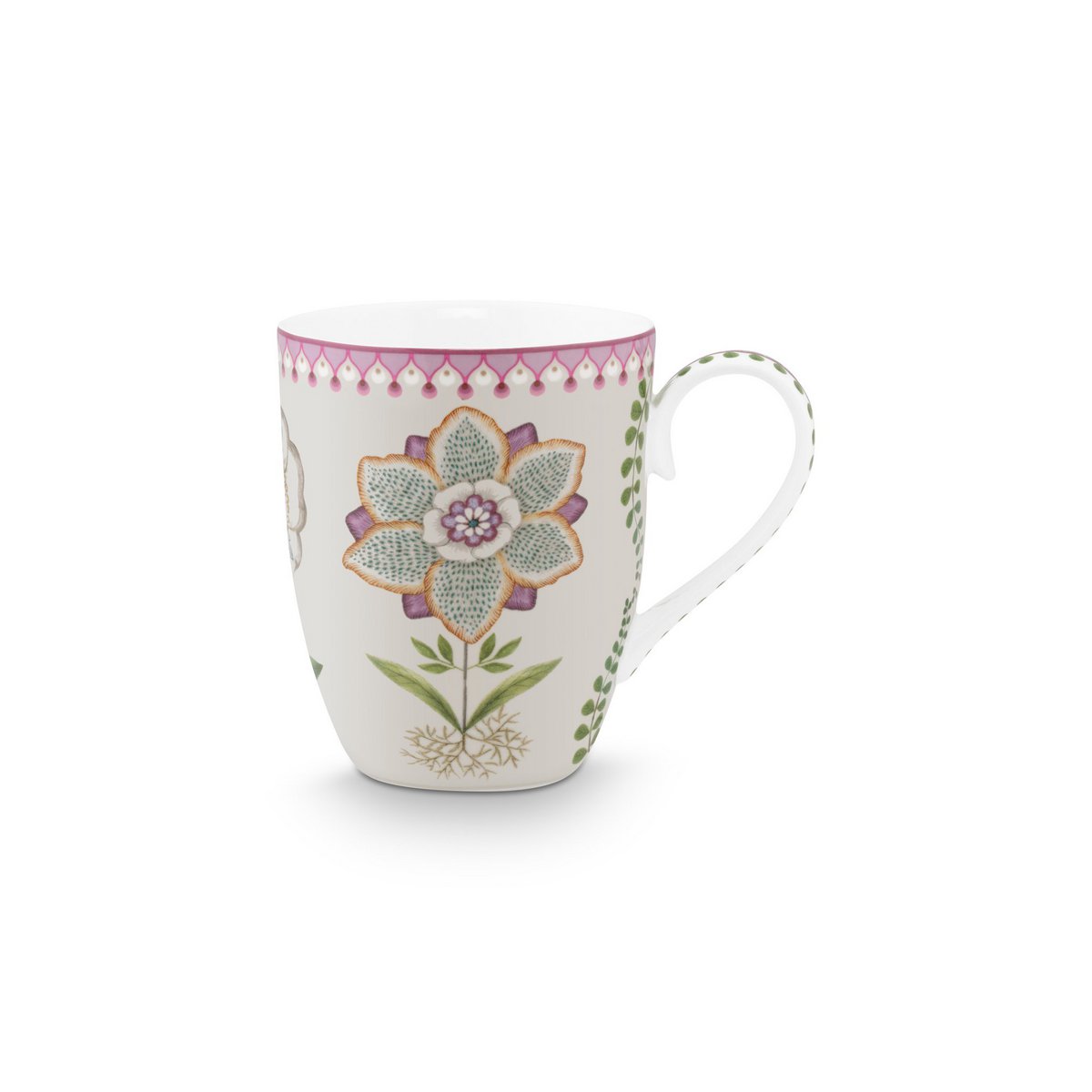 Mug Large Lily&Lotus Off White 350ml