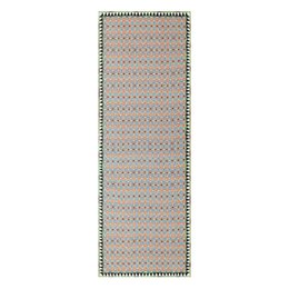 Buntes Seidenschal mit geometrischem Druck Nazarí