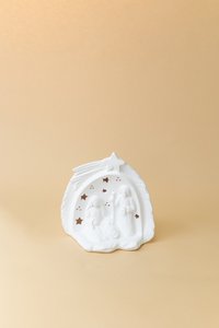 Christmas Crib Ceramic nativity scene