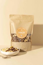 Organic granola dark banana