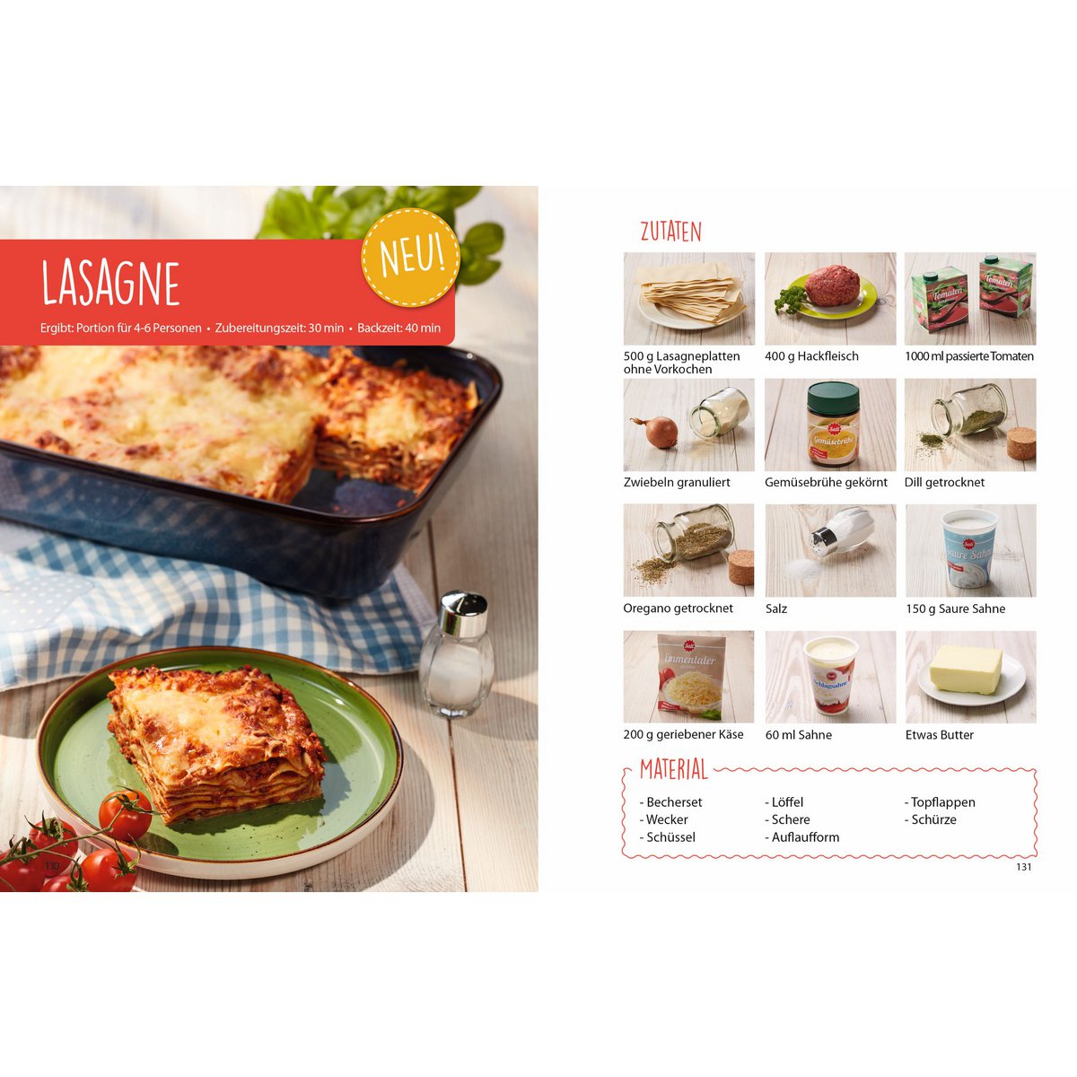 Bardzo prosta kuchnia na filiżanki - BEST of cup kitchen, w tym 5-częściowy zestaw miarek i ozdobny słoik na ciastka