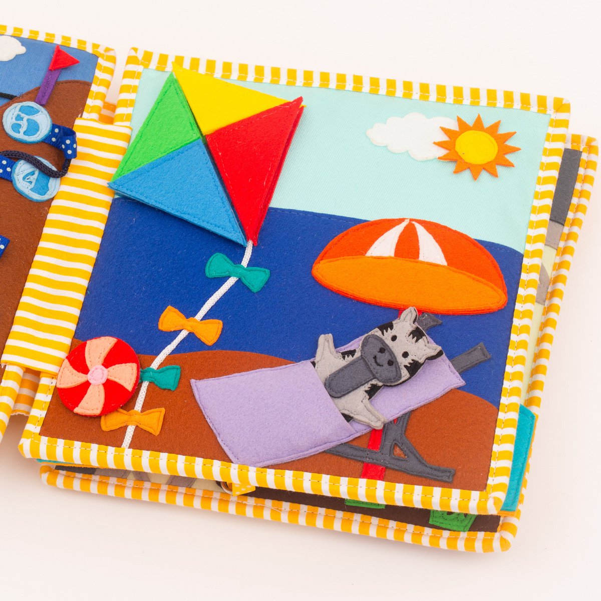 Globetrotter - 6 page Quiet Book