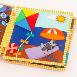 Globetrotter - 6 page Quiet Book