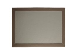 4 SET TABLE SETS DWU -TONE SYNTETYCZNY CÓŻ BRĄZOWY Z KED