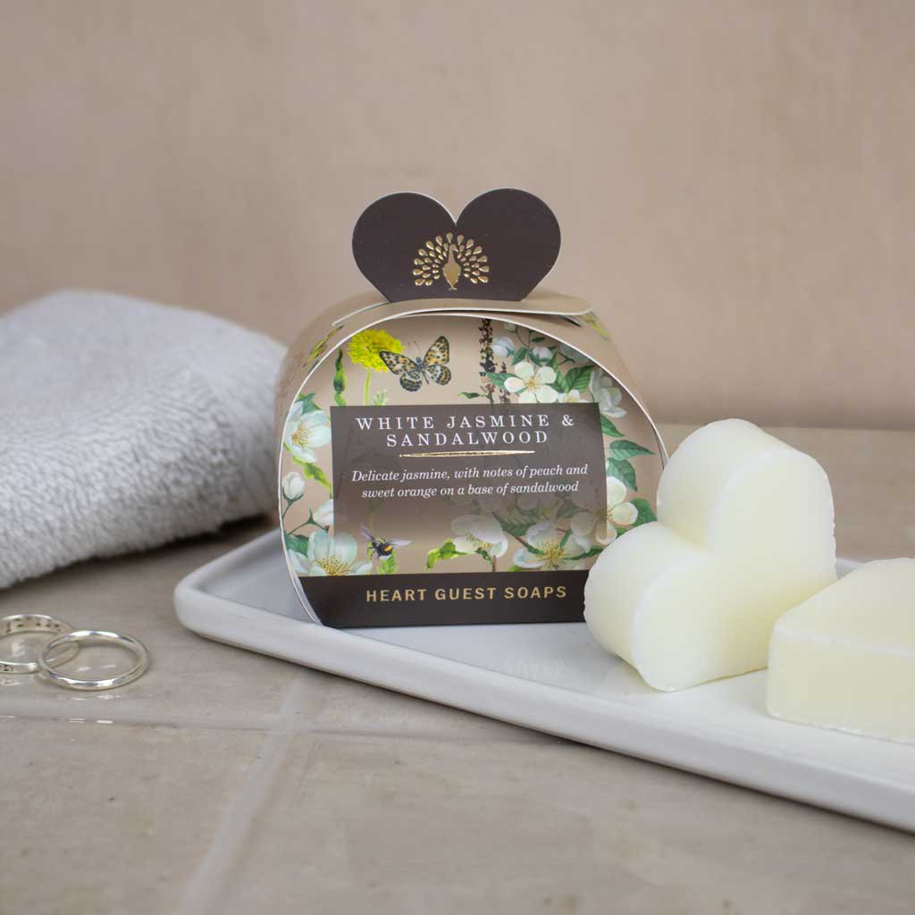 ENGLISH SOAP C° 3x20g - White Jasmine & Sandalwood