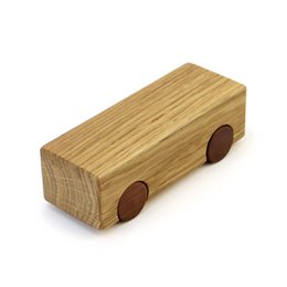Wooden Car - Lex Pott - 'Solid Cars Series' - Solid Oak 