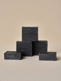Jabón artesanal de carbón active