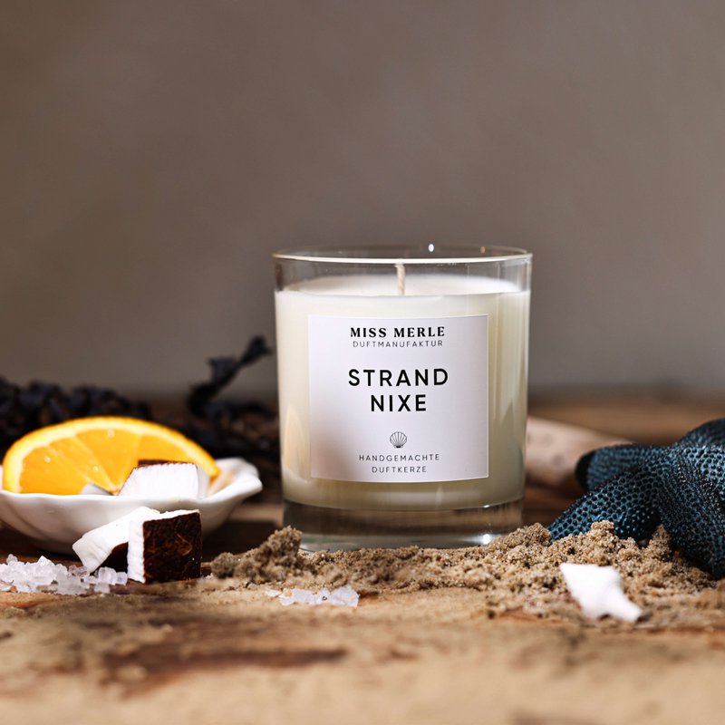Scented candle STRANDNIXE - coconut milk & sea salt 150g