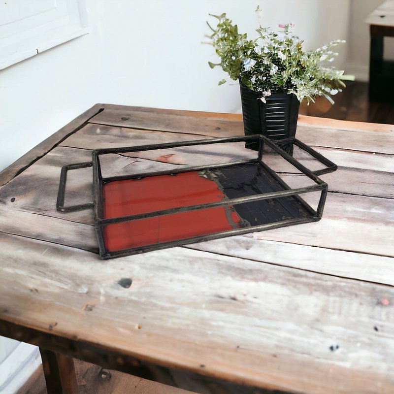 Upcycling bakje gemaakt van gerecyclede olievaten | Maat M (39*25cm) | verschillende kleuren
