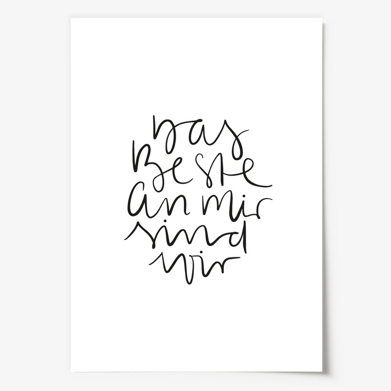 Poster: Das Beste an mir sind wir