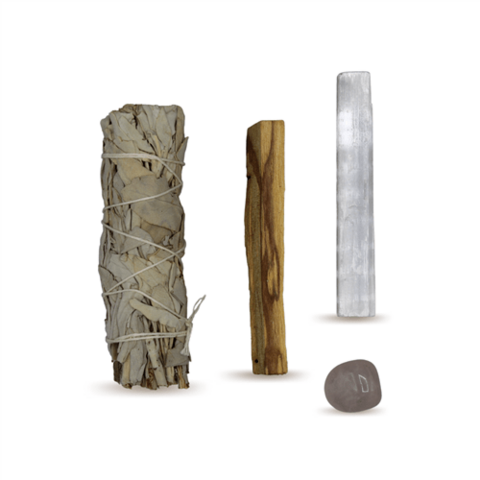 Energy Cleansing Smudge Kits met Rozenkwarts