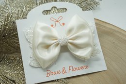 Satin Glitter bows