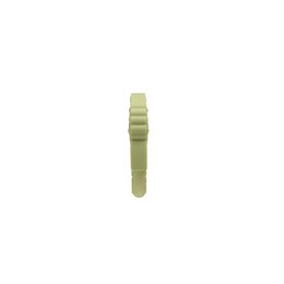 SILICONE BIJTJE - OLIJFGROEN