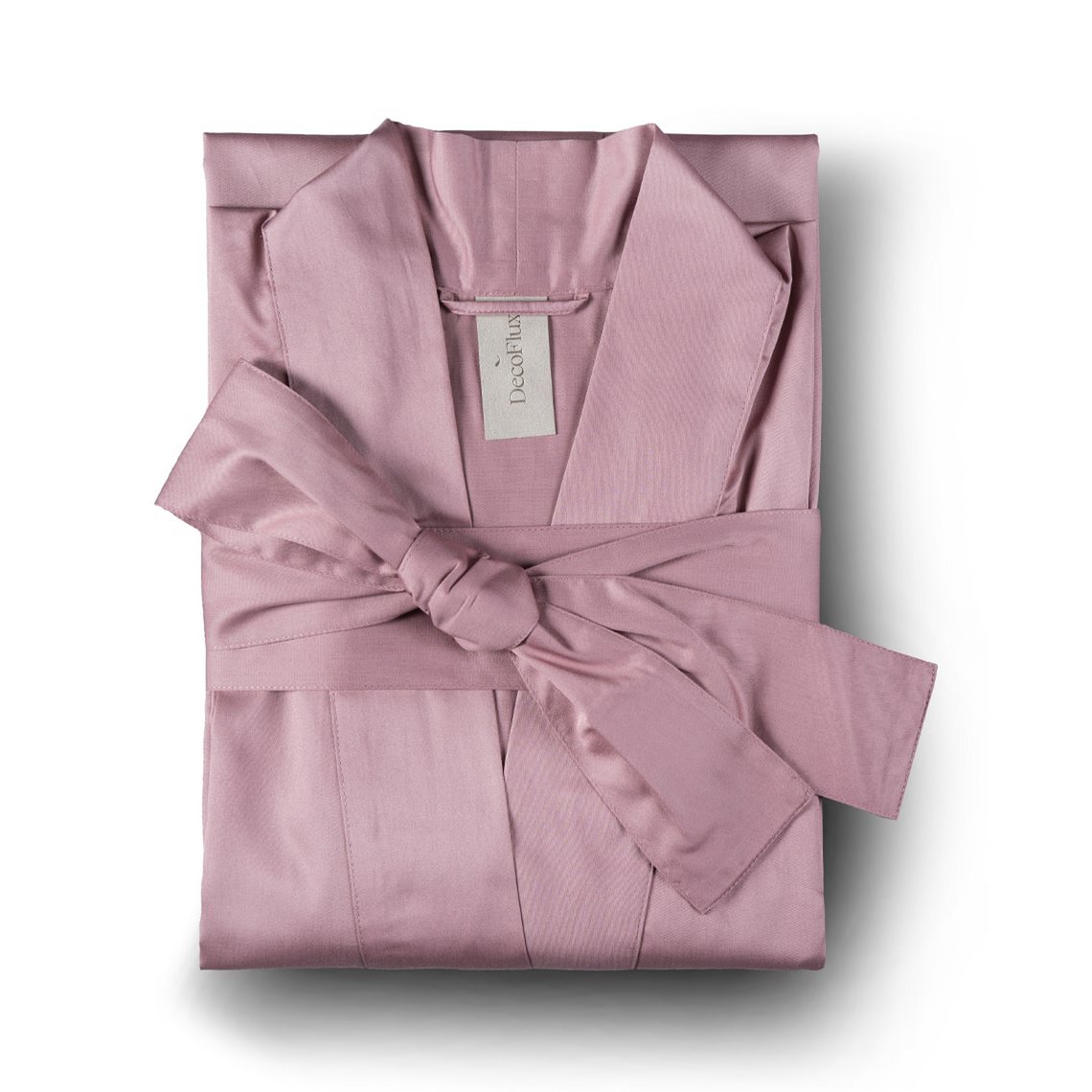 Bademantel Kimono aus massivem Ton