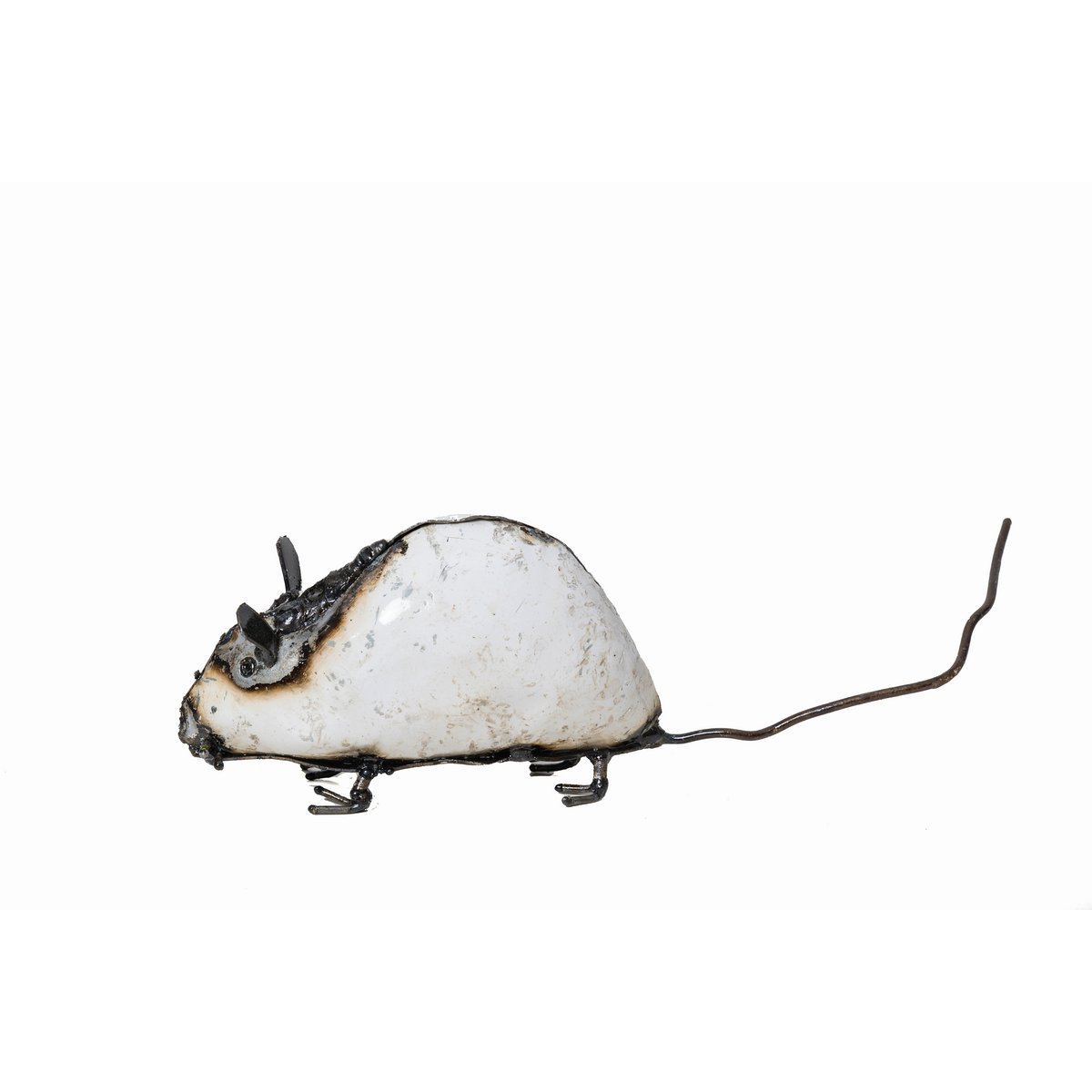 METALEN WITTE MUIS KLEIN