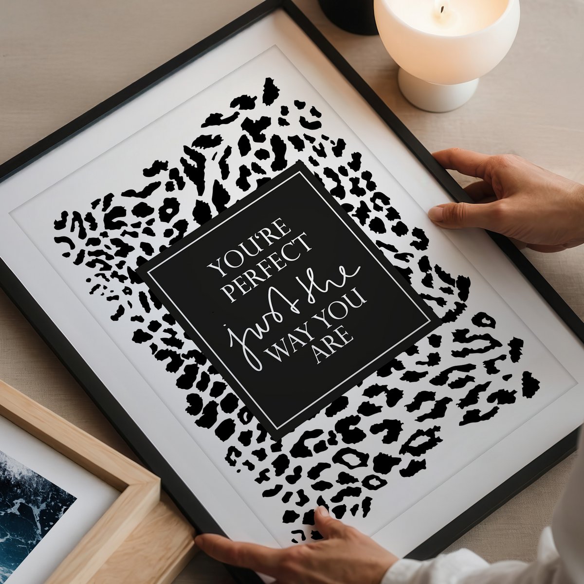 Poster: You're perfect just the way you are