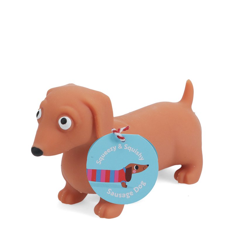 Jouet spongieux - Chien Saucisse