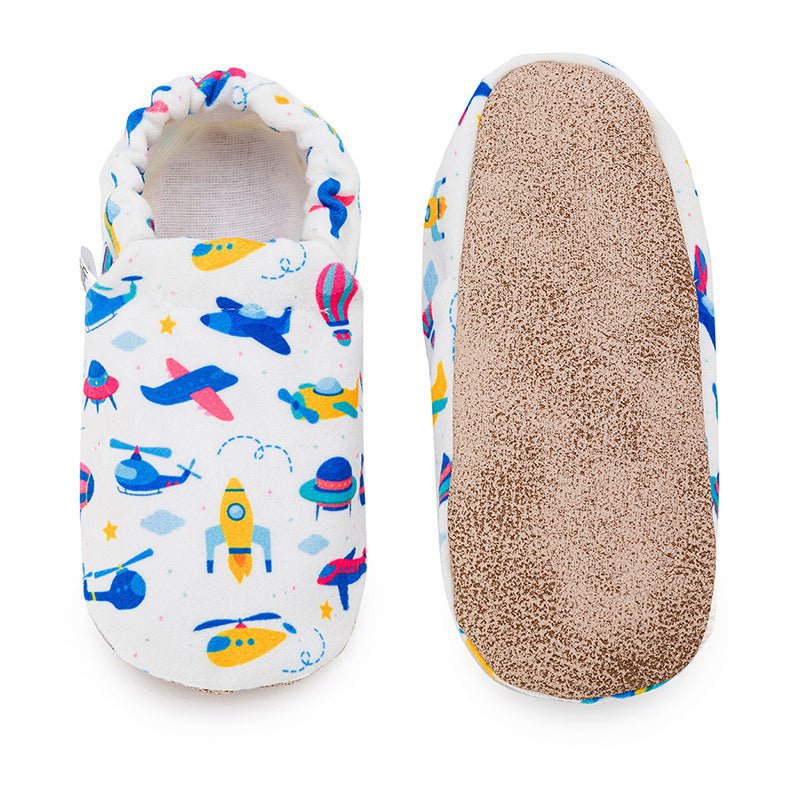 Babyschoenen - Vliegtuigen