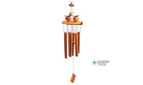Wind Chime Bamboo Spirits 6 tubes  70 cm