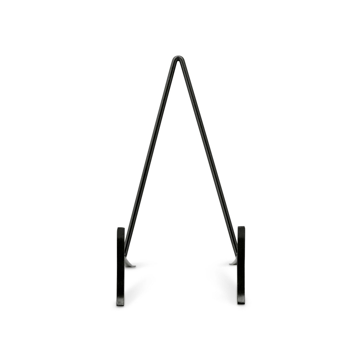 Set/2 Plate Stand Small Black 11x20cm