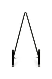 Set/2 Plate Stand Small Black 11x20cm