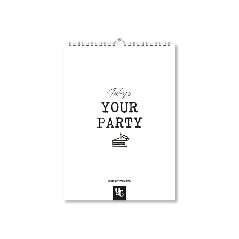 Ihre Partei | Geburtstagskalender (A4)
