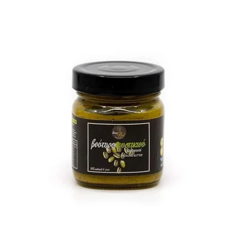 YIAM Premium Kwaliteit Pindakaas van In-Shell Aegina Pistachenoten, 200g, Limited Edition
