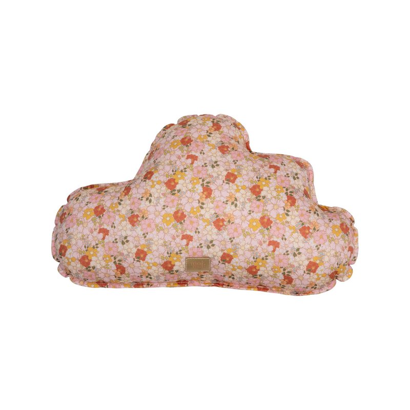 coussin nuage "Fleurs de printemps"