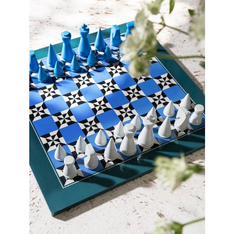 Printworks Spel - Chess lacquered - Poseidon